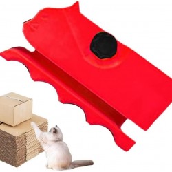 Dytabepl 3D Printed Cardboard Cutter, Cat Scratcher Cutting Machine Paper Scratching Cardboard Cutter DIY Cat Scratching Board Cutting Cardboard Recycling Cutting Tool for Cat Lovers Dytabepl 3D Printed Cardboard Cutter, Cat Scratcher Cutting Machine Paper Scratching Cardboard Cutter DIY Cat Scratching Board Cutting Cardboard Recycling Cutting Tool for Cat Lovers