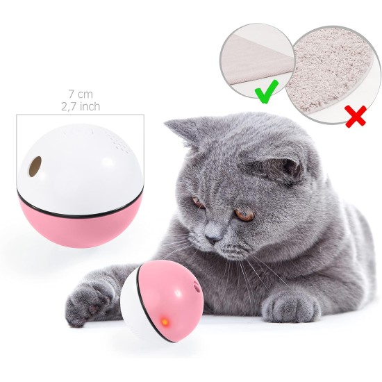 EDUPET 05067AC Cat Ball Electric Cat Love Cat Toy Interactive Self-Employment Feeding Ball LED USB Cable EDUPET 05067AC Cat Ball Electric Cat Love Cat Toy Interactive Self-Employment Feeding Ball LED USB Cable