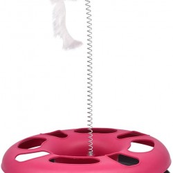 EURO MARKETING MANUFACTURING Crazy CAT Donut 3-in-1 Cat Toy EURO MARKETING MANUFACTURING Crazy CAT Donut 3-in-1 Cat Toy