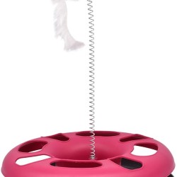 EURO MARKETING MANUFACTURING Crazy CAT Donut 3-in-1 Cat Toy EURO MARKETING MANUFACTURING Crazy CAT Donut 3-in-1 Cat Toy