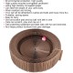 EVTSCAN Cat Scratcher Lounge Bed Round Shape Foldable High Density Cat Scratcher Cardboard for Cats EVTSCAN Cat Scratcher Lounge Bed Round Shape Foldable High Density Cat Scratcher Cardboard for Cats