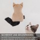 FAVPET Plush Cat Toy with Bell, Cuddly Cushion for Cats, Toy Plush Toys, Cuddly Toy for Cats, Plush Cat, Toy for Kittens (Red) FAVPET Plush Cat Toy with Bell, Cuddly Cushion for Cats, Toy Plush Toys, Cuddly Toy for Cats, Plush Cat, Toy for Kittens (Red)