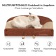 FUKUMARU Cat Scratching Board, 66 cm, Durable Scratching Cardboard and Felt, Large Lounger, 2 Reversible Cat Scratching Pads for Cats, Recyclable Cat Scratching Bed Made of Corrugated Cardboard with FUKUMARU Cat Scratching Board, 66 cm, Durable Scratching Cardboard and Felt, Large Lounger, 2 Reversible Cat Scratching Pads for Cats, Recyclable Cat Scratching Bed Made of Corrugated Cardboard with