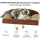 FUKUMARU Cat Scratching Board, 66 cm, Durable Scratching Cardboard and Felt, Large Lounger, 2 Reversible Cat Scratching Pads for Cats, Recyclable Cat Scratching Bed Made of Corrugated Cardboard with FUKUMARU Cat Scratching Board, 66 cm, Durable Scratching Cardboard and Felt, Large Lounger, 2 Reversible Cat Scratching Pads for Cats, Recyclable Cat Scratching Bed Made of Corrugated Cardboard with