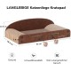 FUKUMARU Cat Scratching Board, 66 cm, Durable Scratching Cardboard and Felt, Large Lounger, 2 Reversible Cat Scratching Pads for Cats, Recyclable Cat Scratching Bed Made of Corrugated Cardboard with FUKUMARU Cat Scratching Board, 66 cm, Durable Scratching Cardboard and Felt, Large Lounger, 2 Reversible Cat Scratching Pads for Cats, Recyclable Cat Scratching Bed Made of Corrugated Cardboard with