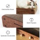 FUKUMARU Cat Scratching Board, 66 cm, Durable Scratching Cardboard and Felt, Large Lounger, 2 Reversible Cat Scratching Pads for Cats, Recyclable Cat Scratching Bed Made of Corrugated Cardboard with FUKUMARU Cat Scratching Board, 66 cm, Durable Scratching Cardboard and Felt, Large Lounger, 2 Reversible Cat Scratching Pads for Cats, Recyclable Cat Scratching Bed Made of Corrugated Cardboard with