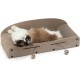 FUKUMARU Cat Scratching Board, 66 cm, Durable Scratching Cardboard and Felt, Large Lounger, 2 Reversible Cat Scratching Pads for Cats, Recyclable Cat Scratching Bed Made of Corrugated Cardboard with FUKUMARU Cat Scratching Board, 66 cm, Durable Scratching Cardboard and Felt, Large Lounger, 2 Reversible Cat Scratching Pads for Cats, Recyclable Cat Scratching Bed Made of Corrugated Cardboard with