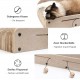 FUKUMARU Cat Scratching Board, 66 cm, Durable Scratching Cardboard and Felt, Large Lounger, 2 Reversible Cat Scratching Pads for Cats, Recyclable Cat Scratching Bed Made of Corrugated Cardboard with FUKUMARU Cat Scratching Board, 66 cm, Durable Scratching Cardboard and Felt, Large Lounger, 2 Reversible Cat Scratching Pads for Cats, Recyclable Cat Scratching Bed Made of Corrugated Cardboard with
