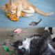 Fayemint Pack of 20 Cat Toys Mouse, Plush Cat Toy, Plush Toy Mice for Cats, for Cats to Tear, Hunt and Interact with Their Owners (Color Random) Fayemint Pack of 20 Cat Toys Mouse, Plush Cat Toy, Plush Toy Mice for Cats, for Cats to Tear, Hunt and Interact with Their Owners (Color Random)