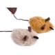 Feather Tail Mice Cat Toy (Pack of 2) Feather Tail Mice Cat Toy (Pack of 2)
