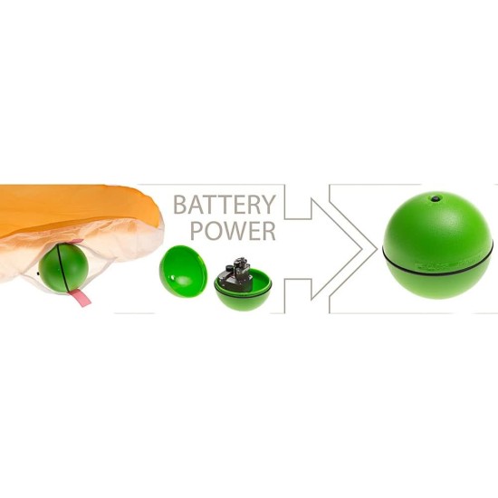 Ferplast Elektronisches Katzenspielzeug CRAZY BALL, für Katzenbewegungen im Innenbereich, Ball Inklusive, Ø 58 cm Ferplast Elektronisches Katzenspielzeug CRAZY BALL, für Katzenbewegungen im Innenbereich, Ball Inklusive, Ø 58 cm