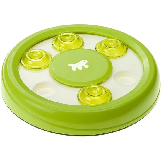 Ferplast Interaktives Spiel für Katzen DISCOVER Sie mit Löchern für Knabbereien aus Kunststoff mit rutschfestem Material, Ø 23 x 4,2 cm Ferplast Interaktives Spiel für Katzen DISCOVER Sie mit Löchern für Knabbereien aus Kunststoff mit rutschfestem Material, Ø 23 x 4,2 cm