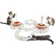 Ferplast Interaktives Spiel für Katzen LABYRINTH-Schaltung mit Frühlingsspielzeug, Katzenspielzeug inklusive Leuchtkugel, 72 x 40 cm Ferplast Interaktives Spiel für Katzen LABYRINTH-Schaltung mit Frühlingsspielzeug, Katzenspielzeug inklusive Leuchtkugel, 72 x 40 cm