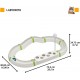 Ferplast Interaktives Spiel für Katzen TURBINE Katzenspielzeug mit Leichtem Ball, Modular, 72 x 40 cm Ferplast Interaktives Spiel für Katzen TURBINE Katzenspielzeug mit Leichtem Ball, Modular, 72 x 40 cm