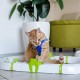 Ferplast Interaktives Spiel für Katzen TURBINE Katzenspielzeug mit Leichtem Ball, Modular, 72 x 40 cm Ferplast Interaktives Spiel für Katzen TURBINE Katzenspielzeug mit Leichtem Ball, Modular, 72 x 40 cm