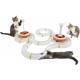 Ferplast Interaktives Spiel für Katzen TURBINE Katzenspielzeug mit Leichtem Ball, Modular, 72 x 40 cm Ferplast Interaktives Spiel für Katzen TURBINE Katzenspielzeug mit Leichtem Ball, Modular, 72 x 40 cm
