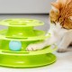 Ferplast Interaktives Spielzeug für Katzen TWISTER aus Kunststoff mit rutschfesten Füßen, 4 Schichten, 3 Kugeln inklusive, Ø 24,5 x 13 cm Ferplast Interaktives Spielzeug für Katzen TWISTER aus Kunststoff mit rutschfesten Füßen, 4 Schichten, 3 Kugeln inklusive, Ø 24,5 x 13 cm