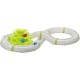 Ferplast Interaktives Spielzeug für Katzen TWISTER aus Kunststoff mit rutschfesten Füßen, 4 Schichten, 3 Kugeln inklusive, Ø 24,5 x 13 cm Ferplast Interaktives Spielzeug für Katzen TWISTER aus Kunststoff mit rutschfesten Füßen, 4 Schichten, 3 Kugeln inklusive, Ø 24,5 x 13 cm