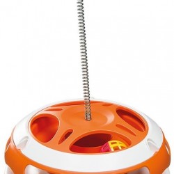 Ferplast Katzenspielzeug VERTIGO mit Plüsch, 2 Bälle, Rutschfeste Füße, kombinierbar, Ø 24 x 36,5 cm Ferplast Katzenspielzeug VERTIGO mit Plüsch, 2 Bälle, Rutschfeste Füße, kombinierbar, Ø 24 x 36,5 cm