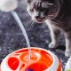 Ferplast Katzenspielzeug VERTIGO mit Plüsch, 2 Bälle, Rutschfeste Füße, kombinierbar, Ø 24 x 36,5 cm Ferplast Katzenspielzeug VERTIGO mit Plüsch, 2 Bälle, Rutschfeste Füße, kombinierbar, Ø 24 x 36,5 cm