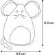 Flamingo Cat Toy Mazzo Mouse - Grey | Soft, Attractive & Fun! Flamingo Cat Toy Mazzo Mouse - Grey | Soft, Attractive & Fun!