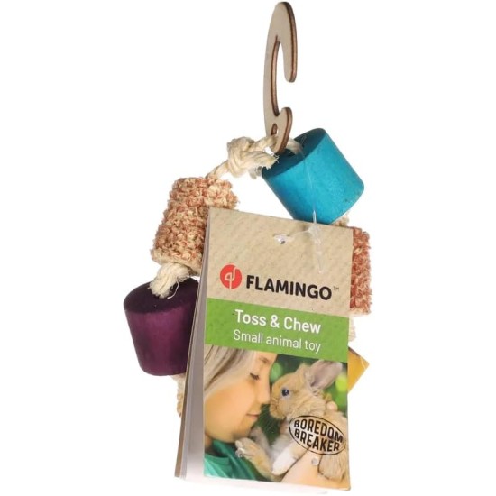 Flamingo KS Interactive Cat Toy Disso White/Blue 26 x 20 cm Flamingo KS Interactive Cat Toy Disso White/Blue 26 x 20 cm
