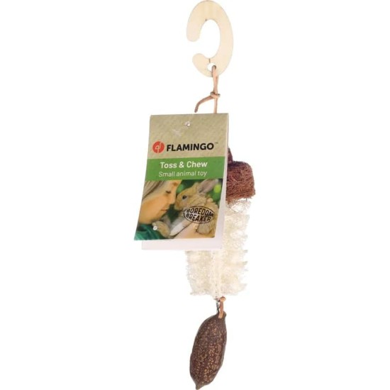 Flamingo KS Interactive Cat Toy Disso White/Blue 26 x 20 cm Flamingo KS Interactive Cat Toy Disso White/Blue 26 x 20 cm