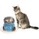 Flamingo KS Interactive Cat Toy Disso White/Blue 26 x 20 cm Flamingo KS Interactive Cat Toy Disso White/Blue 26 x 20 cm