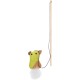 Flamingo Lemmo Cat Toy - Green | Interactive Play Rod for Cats Flamingo Lemmo Cat Toy - Green | Interactive Play Rod for Cats