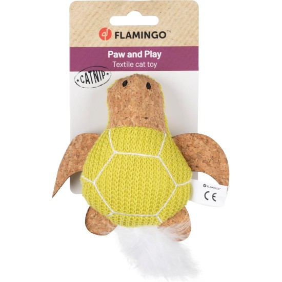 Flamingo Lemmo Cat Toy - Green | Interactive Play Rod for Cats Flamingo Lemmo Cat Toy - Green | Interactive Play Rod for Cats