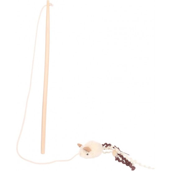 Flamingo Pet Products - 1 Suava fishing rod, 20 cm, cat toy, colour alé Flamingo Pet Products - 1 Suava fishing rod, 20 cm, cat toy, colour alé
