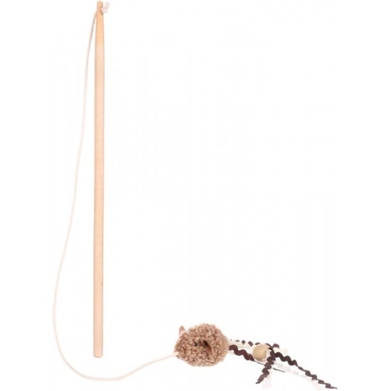 Flamingo Pet Products - 1 Suava fishing rod, 20 cm, cat toy, colour alé Flamingo Pet Products - 1 Suava fishing rod, 20 cm, cat toy, colour alé