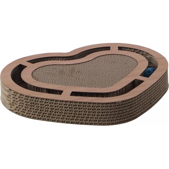 Flamingo Scratching Toy Poro Brown 42.5 x 33.5 x 5.5 cm Flamingo Scratching Toy Poro Brown 42.5 x 33.5 x 5.5 cm