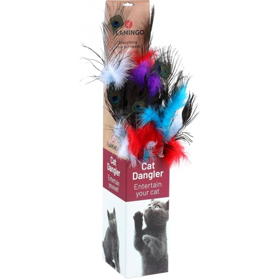 Flamingo Toy Hannes Cat Fishing 53 cm Display Flamingo Toy Hannes Cat Fishing 53 cm Display