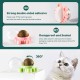 GEFIRE YA2Q Pet Toy Colourful Bell Ball, Acrylic GEFIRE YA2Q Pet Toy Colourful Bell Ball, Acrylic