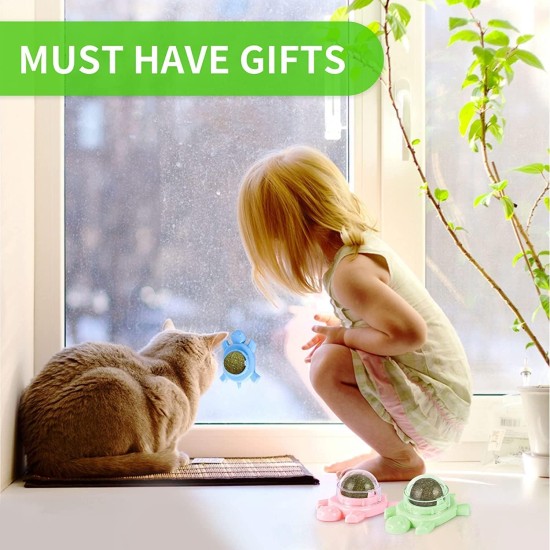 GEFIRE YA2Q Pet Toy Colourful Bell Ball, Acrylic GEFIRE YA2Q Pet Toy Colourful Bell Ball, Acrylic