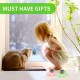 GEFIRE YA2Q Pet Toy Colourful Bell Ball, Acrylic GEFIRE YA2Q Pet Toy Colourful Bell Ball, Acrylic