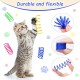 GEFIRE YA2Q Pet Toy Colourful Bell Ball, Acrylic GEFIRE YA2Q Pet Toy Colourful Bell Ball, Acrylic