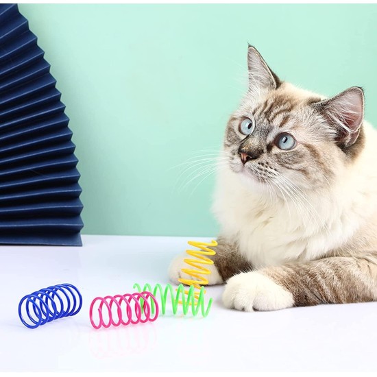 GEFIRE YA2Q Pet Toy Colourful Bell Ball, Acrylic GEFIRE YA2Q Pet Toy Colourful Bell Ball, Acrylic