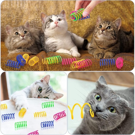 GEFIRE YA2Q Pet Toy Colourful Bell Ball, Acrylic GEFIRE YA2Q Pet Toy Colourful Bell Ball, Acrylic