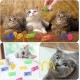 GEFIRE YA2Q Pet Toy Colourful Bell Ball, Acrylic GEFIRE YA2Q Pet Toy Colourful Bell Ball, Acrylic