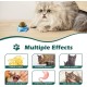 GEFIRE YA2Q Pet Toy Colourful Bell Ball, Acrylic GEFIRE YA2Q Pet Toy Colourful Bell Ball, Acrylic
