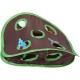 GOTOTOP Mouse Hunting Cat Toy, 9 Holes Interactive Indoor Toy with Bell Ball Mice Toy Hide & Search Game Pop-up Foldable Exercise Toy for Kittens Cats GOTOTOP Mouse Hunting Cat Toy, 9 Holes Interactive Indoor Toy with Bell Ball Mice Toy Hide & Search Game Pop-up Foldable Exercise Toy for Kittens Cats