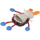 GiGwi, Reusable Sheep Cat Toy Stuffed with Catnip Durable and Safe Stimulates Play and Explore One Size White Model Catnip GiGwi, Reusable Sheep Cat Toy Stuffed with Catnip Durable and Safe Stimulates Play and Explore One Size White Model Catnip