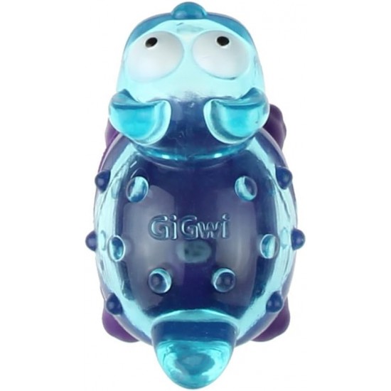 GiGwi Suppa Puppa Cat Shape Puppy Toy, Blue/Purple GiGwi Suppa Puppa Cat Shape Puppy Toy, Blue/Purple