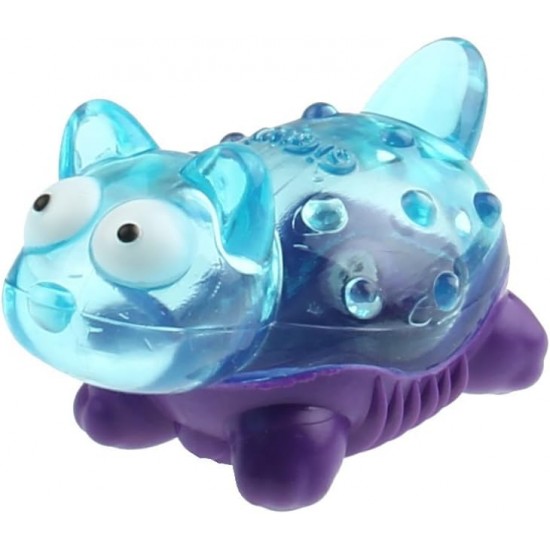 GiGwi Suppa Puppa Cat Shape Puppy Toy, Blue/Purple GiGwi Suppa Puppa Cat Shape Puppy Toy, Blue/Purple