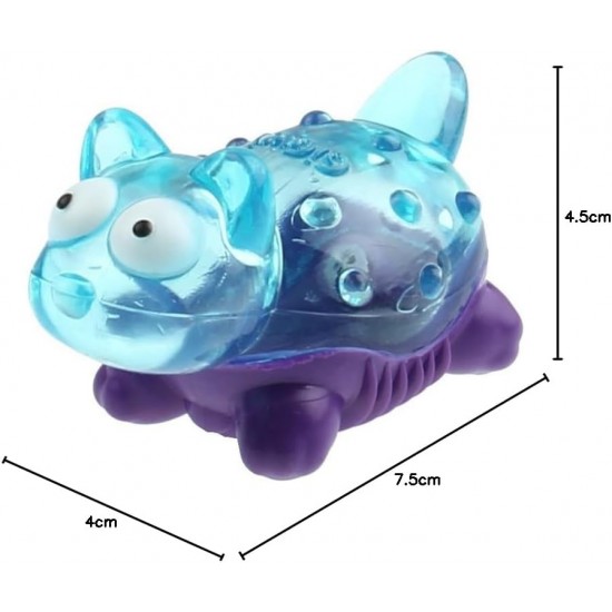 GiGwi Suppa Puppa Cat Shape Puppy Toy, Blue/Purple GiGwi Suppa Puppa Cat Shape Puppy Toy, Blue/Purple