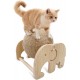 HYSHLC Cat Toy Sisal Ball, Cat Scratching Ball, Scratching Post, Scratching Ball, Sisal Ball, Large, Playground and Tripod, Sisal Ball Cat for Dogs, Kittens, Cats (Elephant Stand) HYSHLC Cat Toy Sisal Ball, Cat Scratching Ball, Scratching Post, Scratching Ball, Sisal Ball, Large, Playground and Tripod, Sisal Ball Cat for Dogs, Kittens, Cats (Elephant Stand)