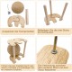 HYSHLC Cat Toy Sisal Ball, Cat Scratching Ball, Scratching Post, Scratching Ball, Sisal Ball, Large, Playground and Tripod, Sisal Ball Cat for Dogs, Kittens, Cats (Elephant Stand) HYSHLC Cat Toy Sisal Ball, Cat Scratching Ball, Scratching Post, Scratching Ball, Sisal Ball, Large, Playground and Tripod, Sisal Ball Cat for Dogs, Kittens, Cats (Elephant Stand)