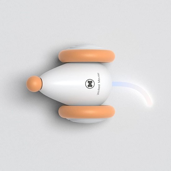 INF Cat Toy Electric Toy Mouse for Cats with USB Cable, Interactive Toy Mouse with Light Tail INF Cat Toy Electric Toy Mouse for Cats with USB Cable, Interactive Toy Mouse with Light Tail